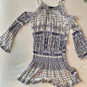 Forever 21 Blue & White Sundress